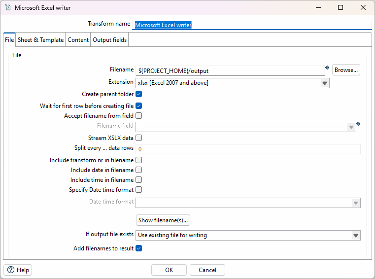 Excel Writer 1