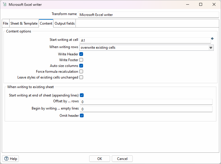 Excel Writer 3