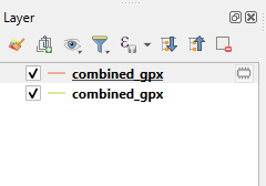 temporary vs regular layer