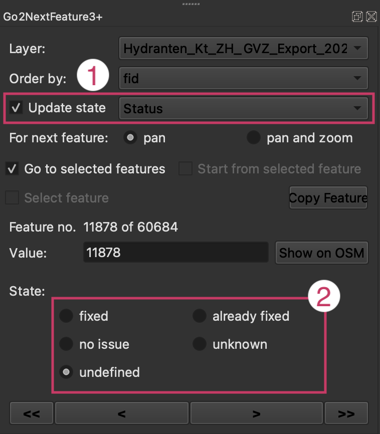 Übersicht Plugin für Status