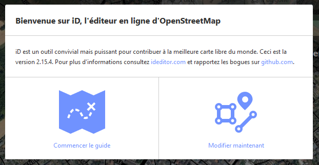 Éditeur iD OpenStreetMap