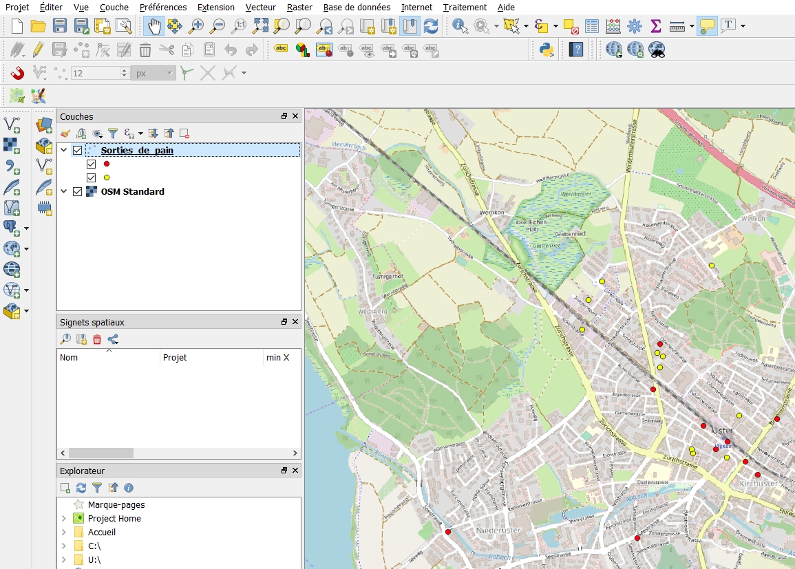 Brotverkaufsstellen Regelbasiert